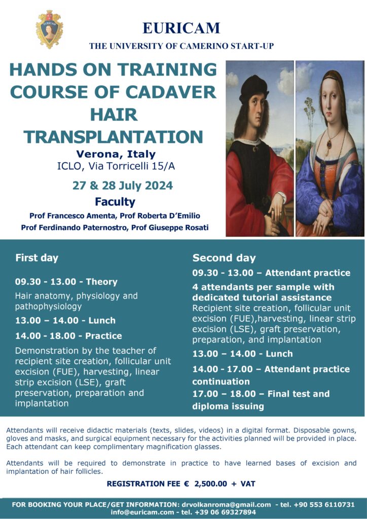 Flyer hands on training course of cadaver hair transplantation July 2024 (2)_page-0001